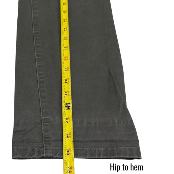 Bonobos Green Grey Washed Slim Fit Chino Pants Men's Size 32/32 Comfort Career - Picture 13 of 13